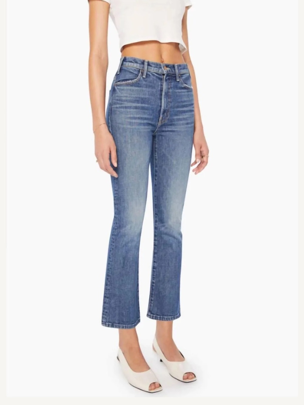 NWT MOTHER Hustler Ankle size 27 in Bending the Rules